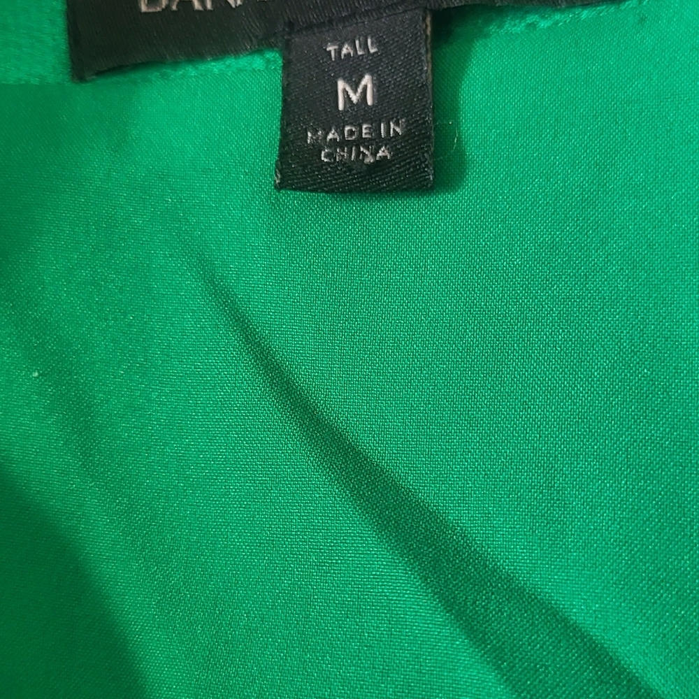 Banana Republic Green Wrap Midi Silk Sleeveless Dress NWT - Picture 11 of 11